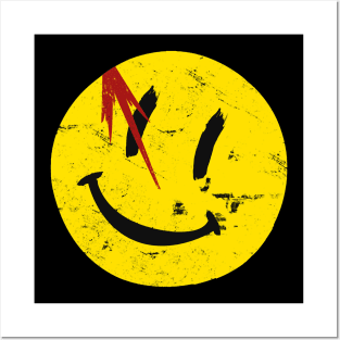 Watchmen Symbol Smile Vintage Posters and Art